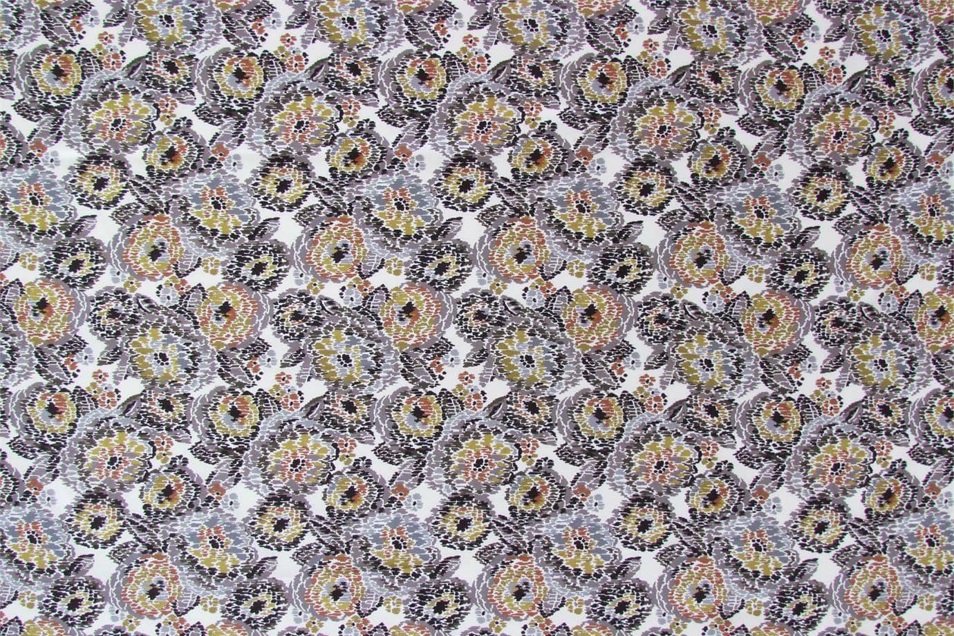 AK1505 FLORIS 003 Tortora home decoration fabric