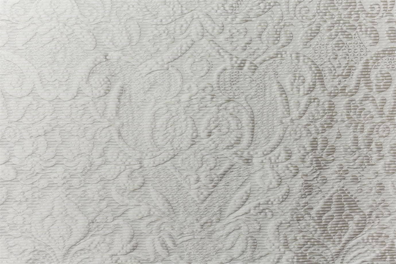 Tissu d'ameublement J2974 AUDREY 001 Bianco