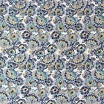 AK1505 FLORIS 001 Blu home decoration fabric