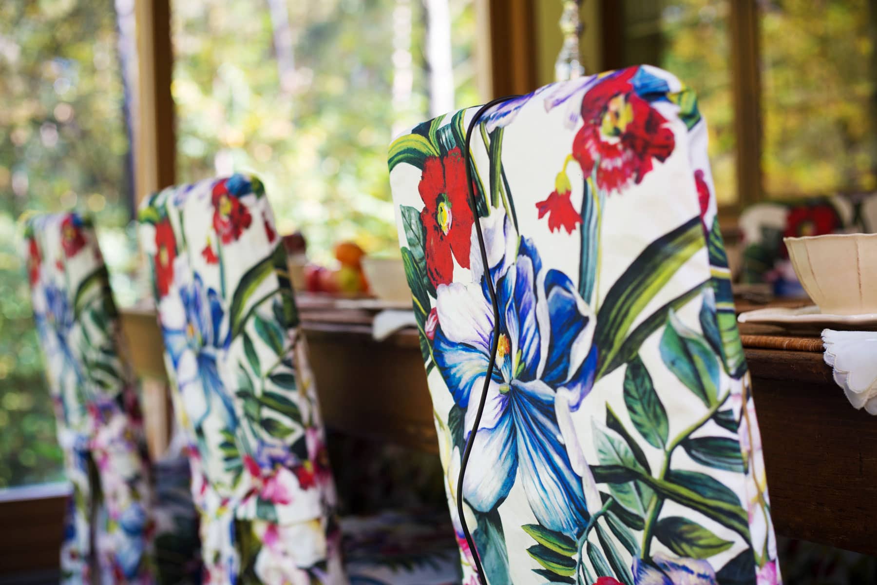 Home decoration printed fabric Primavera | BROCHIER Como