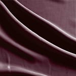 Tissu microfibre fluide en polyester rouge bordeaux pour vêtements