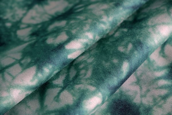 Green Silk fabric for dressmaking