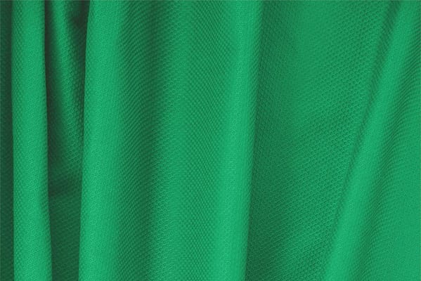 Green Green Cotton, Stretch Pique Stretch fabric for dressmaking