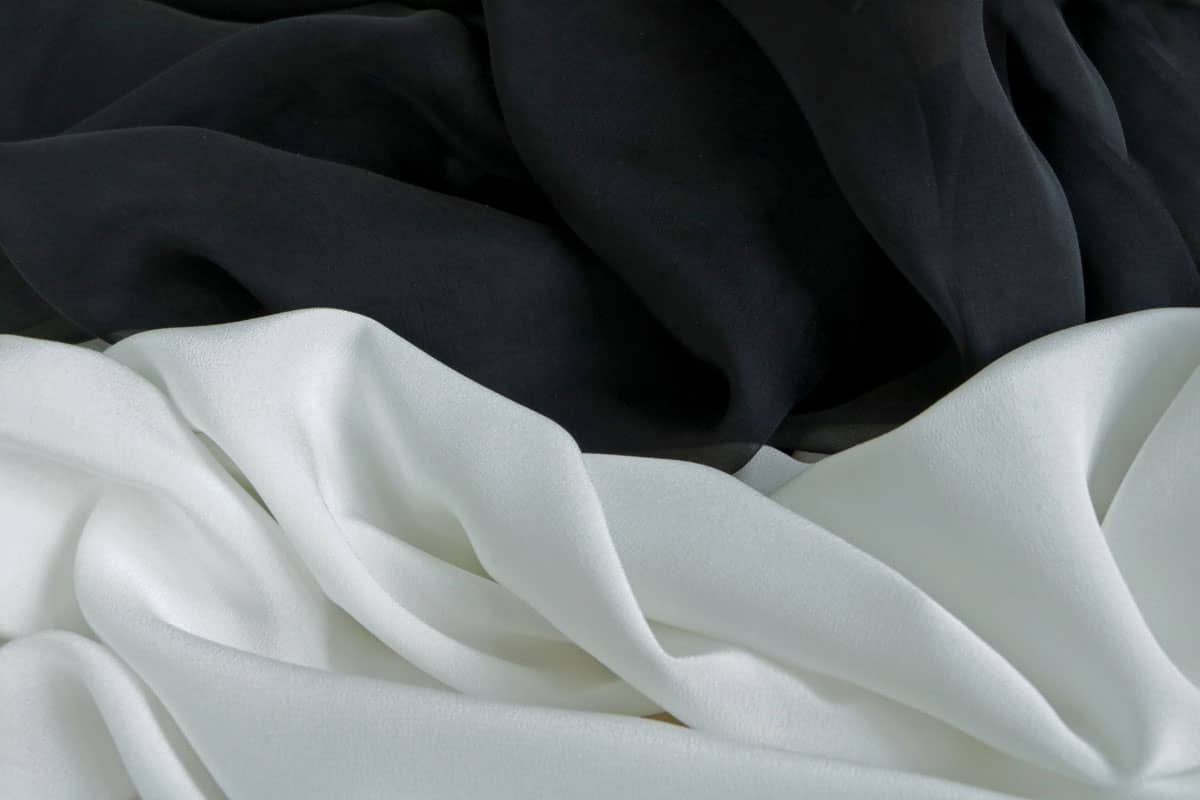 Premium quality Italian silk crepe de chine fabric for dressmaking | new tess
