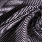 Beige, Black Wool fabric for dressmaking