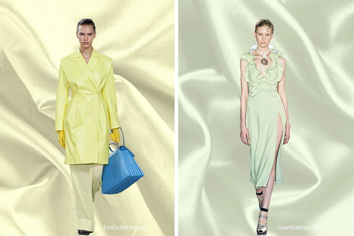 Spring 2020 Color Trends: Yellow Iris and Pistachio Green | new tess fabrics
