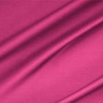 Fuchsia lightweight stretch cotton sateen fabric for dressmaking