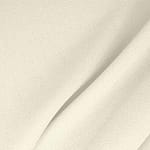 Ivory White Wool Wool Double Crêpe fabric for dressmaking
