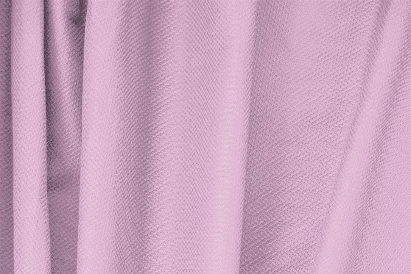 Lilac Purple Cotton, Stretch Pique Stretch fabric for dressmaking