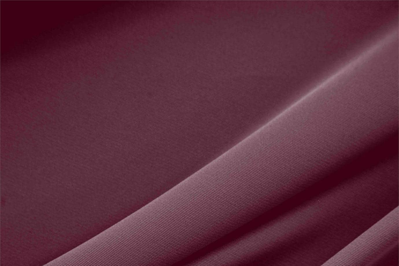 Tissu Microfibre lourde Rouge du marc de raisin en Polyester pour vêtements