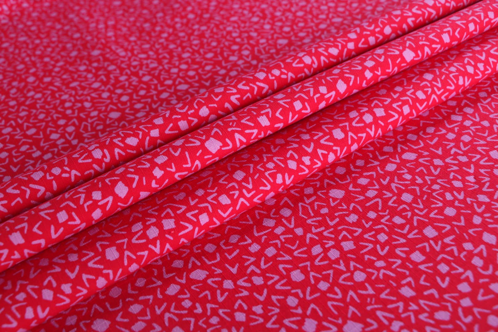 Fuxia, Pink Cotton fabric for dressmaking