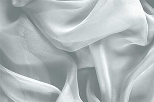 Light blue silk Chiffon fabric for dressmaking