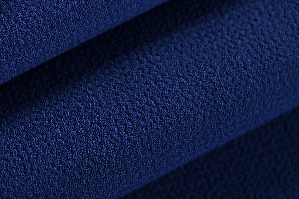 Tissu Bleu Chine en Laine pour vêtements
