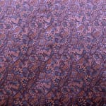 Orange Cotton, Polyester fabric for dressmaking