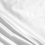 White taffeta fabric in pure silk for dressmaking