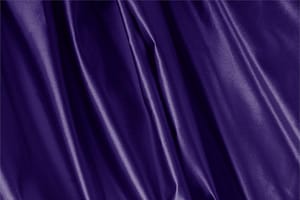 Indigo Purple Silk Duchesse fabric for dressmaking
