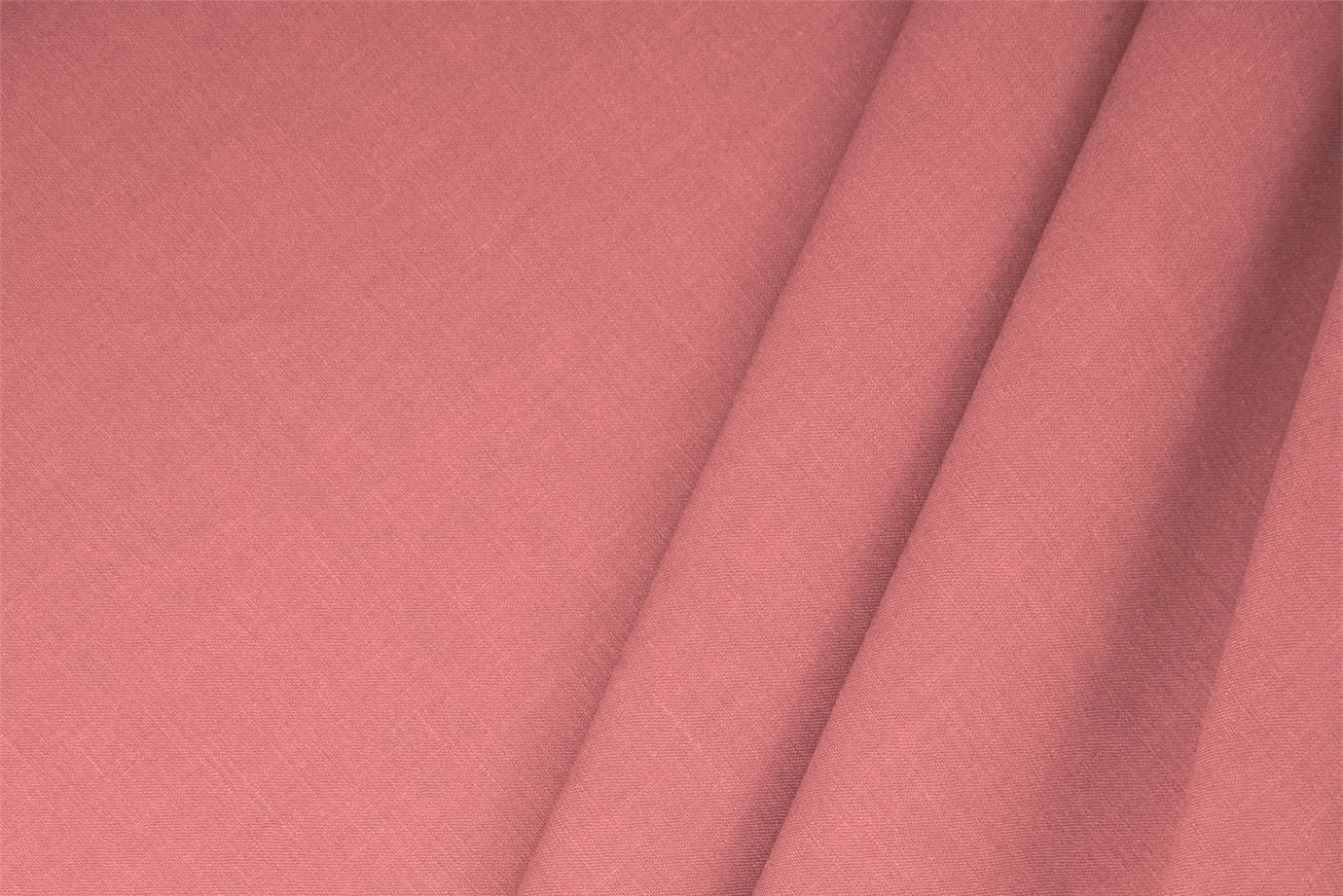 Tissu Mélange de lin Rose camée en Lin, Stretch, Viscose pour vêtements