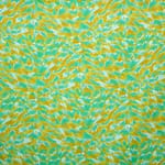 Green, Yellow Cotton, Linen fabric for dressmaking