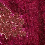 Fuxia Stretch, Viscose Sequins fabric for dressmaking