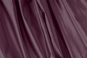Aubergine Purple Silk Duchesse fabric for dressmaking