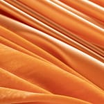 Orange velvet and silk satin stretch fabrics | new tess