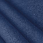 Tessuto Tela Lino Blu Royal in Lino per abbigliamento