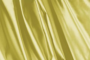 Tessuto Duchesse Giallo Gold in Seta per abbigliamento