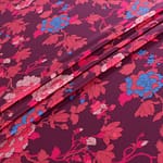 Fuxia, Pink, Purple Polyester, Stretch fabric for dressmaking