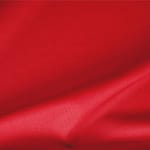 Tessuto Gabardine Stretch Rosso Fuoco in Lana, Poliestere, Stretch per abbigliamento