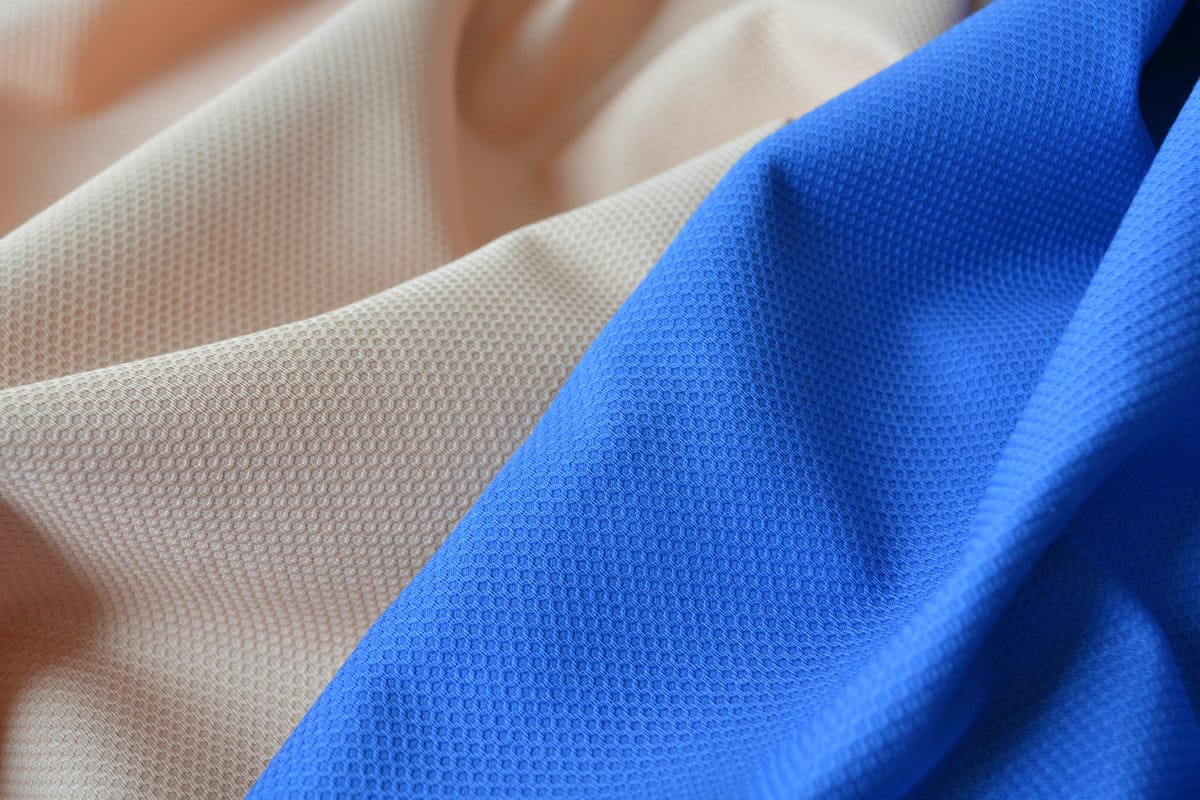 Premium quality Italian honeycomb cotton pique fabric for dressmaking | new tess