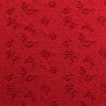 Tessuto Rosso in Poliestere, Seta per abbigliamento