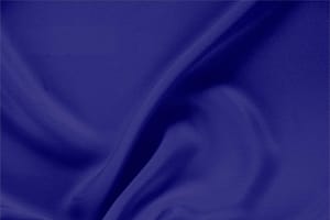 Tessuto Drap Blu Persia in Seta per abbigliamento