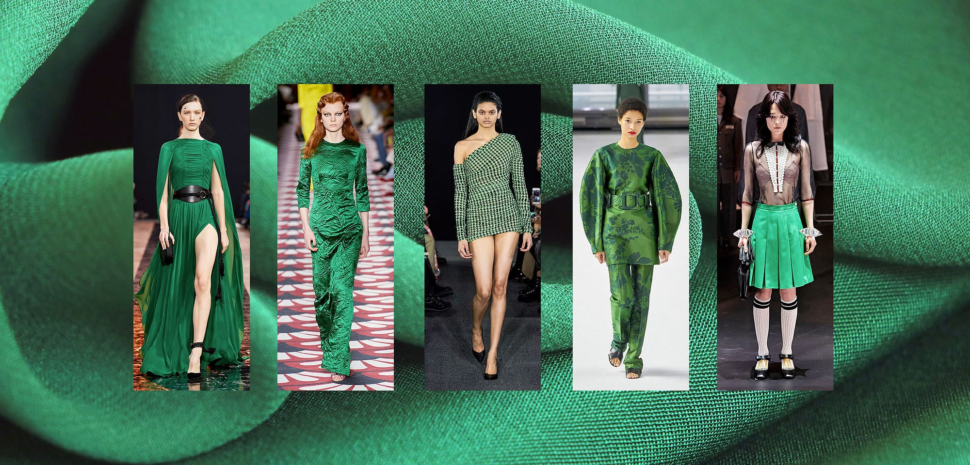 Fall - Winter 2020 - 2021 Colour Trends: Green