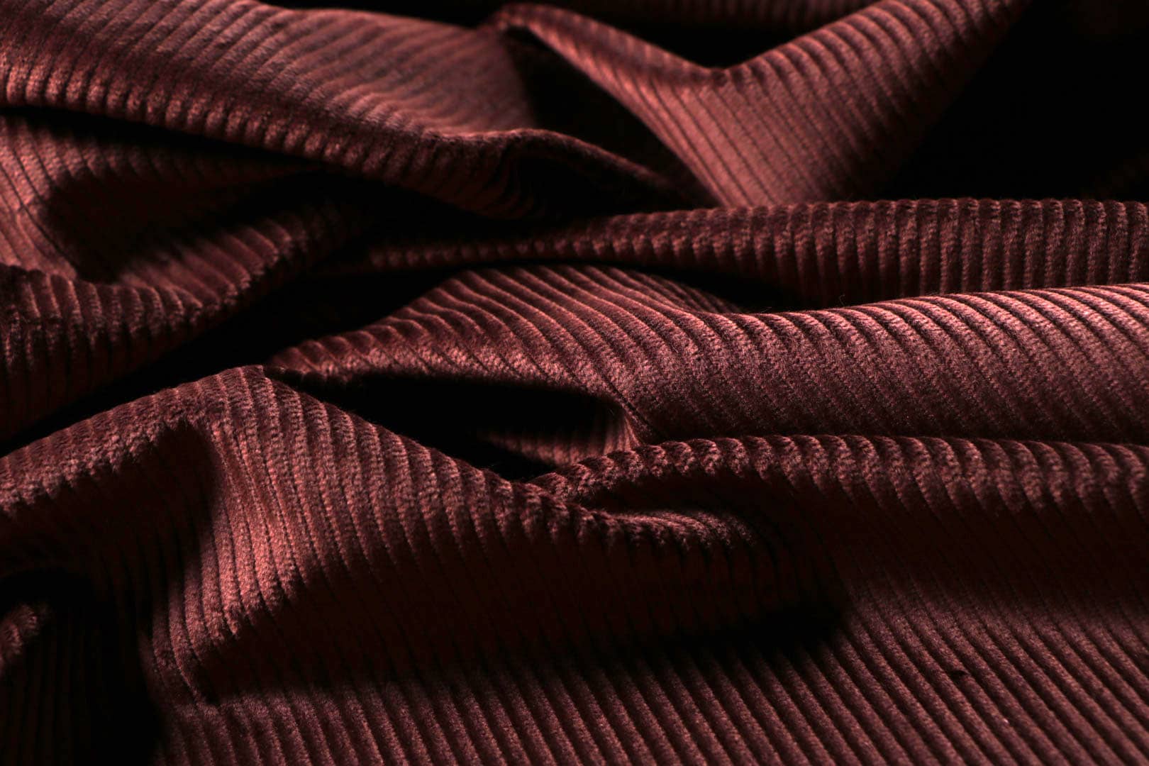 Tissu Marron en Coton pour vêtements