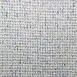 Blue, White Polyester, Viscose, Wool fabric for dressmaking