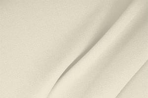 Tessuto Doppia Crepella di Lana Beige Sabbia in Lana per abbigliamento