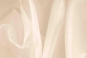 Nude Pink Silk Organza fabric for dressmaking