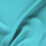 Tessuto Drap Blu Onda in Seta per abbigliamento