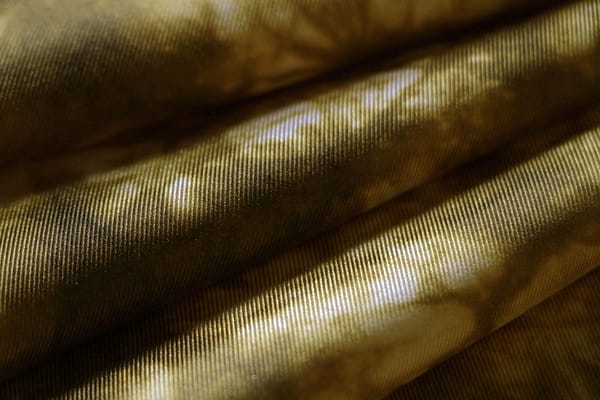 Yellow Silk fabric for dressmaking