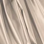 Tessuto Duchesse Beige Sabbia in Seta per abbigliamento