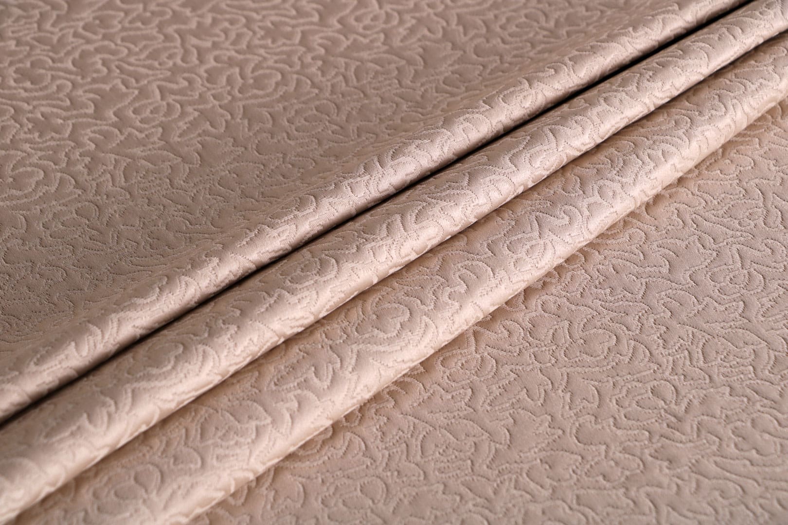 Beige Polyester fabric for dressmaking