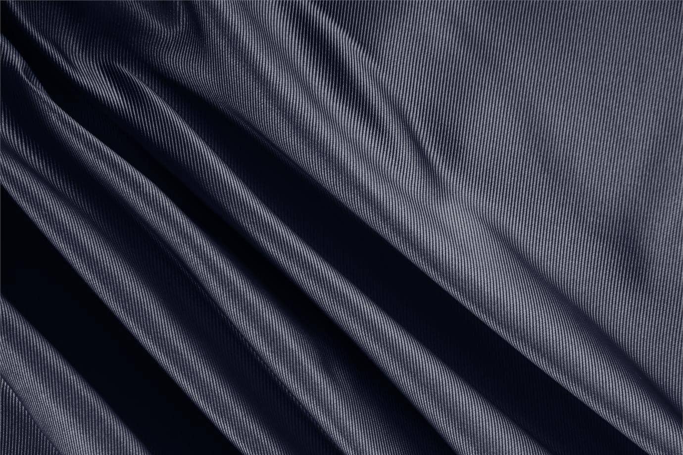 Dark Blue Silk Dogaressa fabric for dressmaking