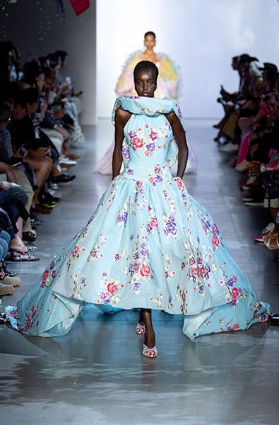 Tanager Turquoise- Prabal Gurung Ready-to-Wear Spring 2020