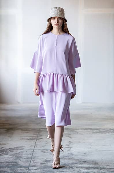Lavender - Adam Lippes Ready-to-Wear Spring 2020
