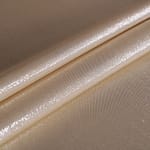 Beige, Silver Polyester, Silk fabric for dressmaking