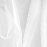 Optical White Silk Organza fabric for dressmaking