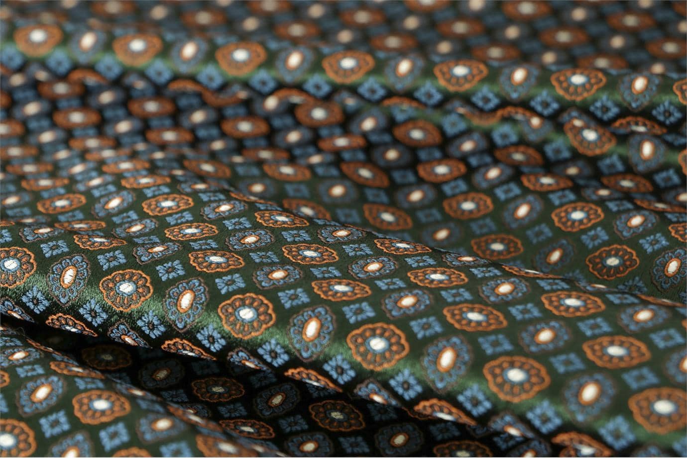 Apparel fabric with tie pattern | new tess