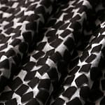 Tissu Noir en Coton, Polyester, Soie pour vêtements