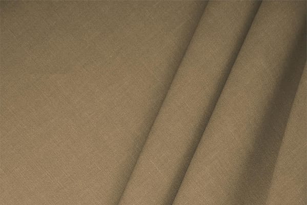 Underbrush Brown Linen, Stretch, Viscose Linen Blend fabric for dressmaking