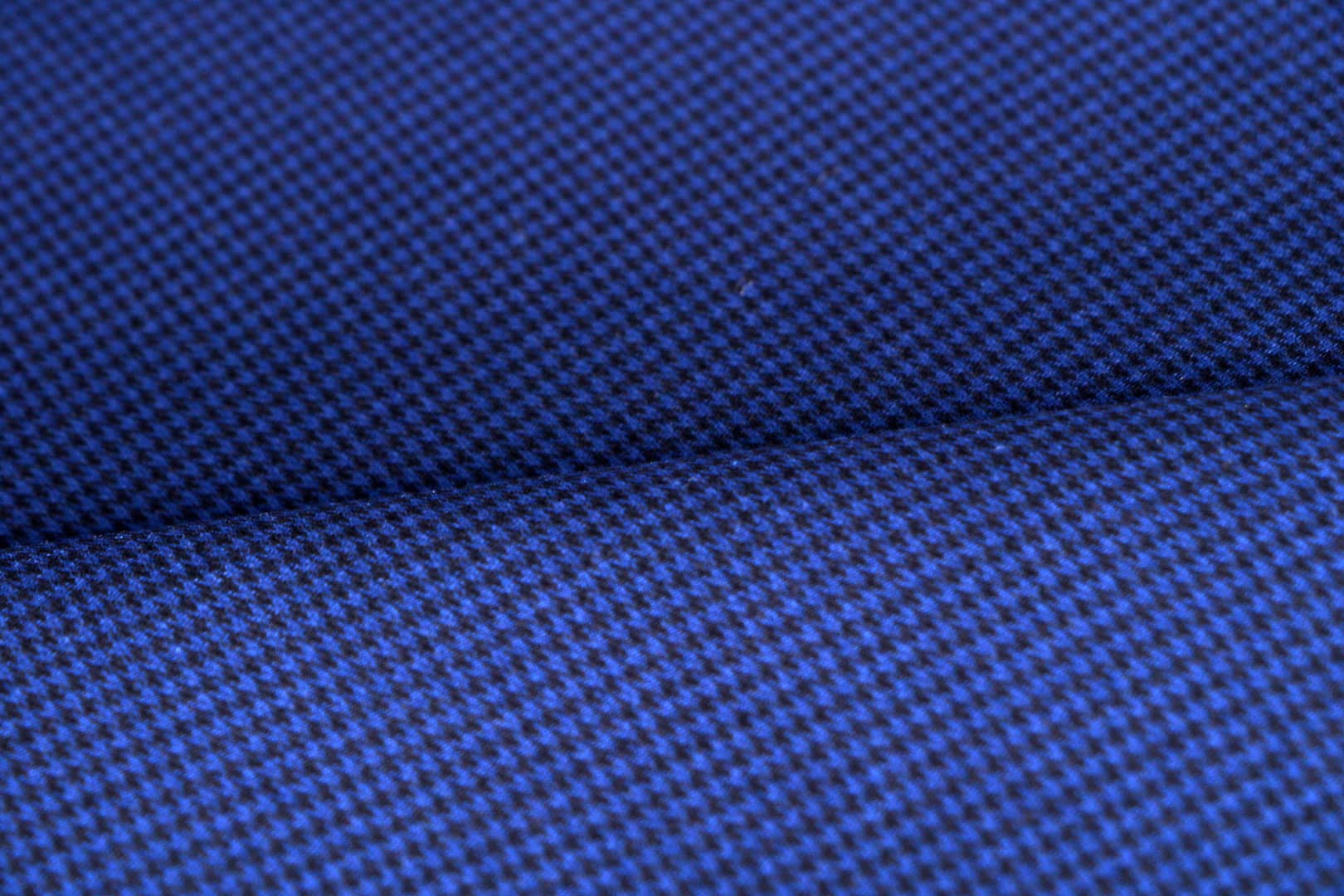 Tessuto Blu in Cotone per abbigliamento